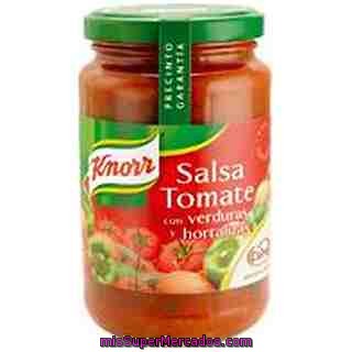 Salsa De Tomate Con Verduras Knorr 410 Gramos