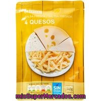 Salsa Fresca 4 Quesos Eroski, Bolsa 140 G