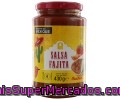 Salsa Mejicana A Base De Tomates Y Verduras Especial Fajitas Auchan 410 Gramos