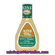 Salsa Miel/mostaza Ken's 454 G.