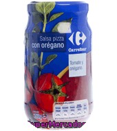 Salsa Para Pizza Al Orégano Carrefour 260 G.