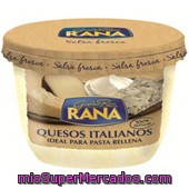 Salsa Rana
            Queso Italiano 180 Grs