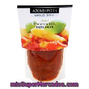 Salsa Tomate Y Albahaca Atkins 350 G.