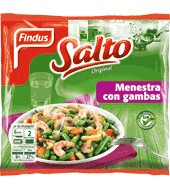 Salteado De Menestra Con Gambas Findus-salto 500 G.