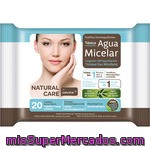 Salustar Natural Care Toallitas Desmaquillantes Tónico Agua Micelar Paquete 20 Unidades