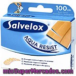Salvelox Aqua Resist Banda Adhesiva Hipoalergénica De Plástico 1m X 6cm Caja 100 Cm
