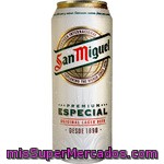 San Miguel Cerveza Rubia Premium Especial Lata 50 Cl