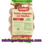 Sanavi Pastas Integrales Con Sésamo Aporte Calcio Bolsa 300 G