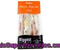 Sándwich Biggets Pavo Bacón Pan Amapola Lord Sandwiches 225 Gramos