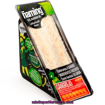 Sandwich De Cangrejo ñaming, 1 Unid., 130 G