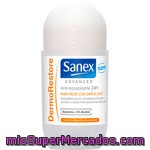 Sanex Advanced Desodorante Roll-on Dermo Restore Para Pieles Con Daños Leves Envase 50 Ml Anti-transpirate 24h