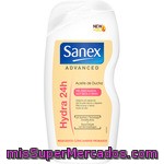 Sanex Advanced Gel De Baño Hydra 24h En Aceite Para Piel Descamada Muy Seca O Tensa Bote 475 Ml