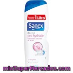 Sanex Gel De Baño Dermoprotector Pro-hydrate Con Hidratantes Naturales De La Piel Bote 1000 Ml Para Piel Muy Seca