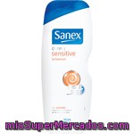 Sanex Gel De Baño Dermoprotector Sensitive Con Lactosérum Para Piel Sensible Bote 600 Ml