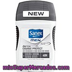 Sanex Men Desodorante Dermo Double Protect Anti-transpirante En Stick Envase 50 Ml