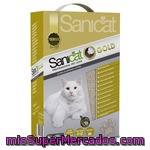 Sanicat Professional Gold Arena Para Gatos Aromatizada Caja 5 L