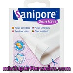 Sanipore Sensitive Apósito 0,75m X 8 Cm Hipoalergénico Y Elástico Para Pieles Sensibles Caja 1 Unidad