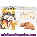 Sant Tirs Abanicos Vanos Artesanos Textura única Sin Gluten Estuche 50 G