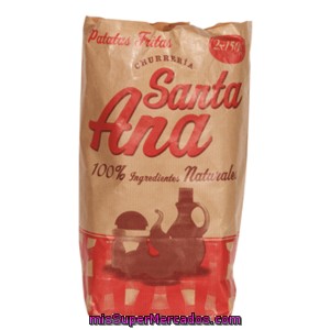 Santa Ana Patatas Fritas Cartucho Bolsa 270gr