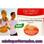 Santiveri Dietabelt L-carnitina Plus Ginseng Acción Quemagrasas Estuche 40 Cápsulas