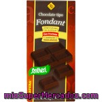 Santiveri Natura Chocolate Fondant Sin Azúcar Tableta 80 G