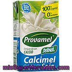 Santiveri Provamel Calcimel Bebida De Soja Natural Enriquecida Con Calcio Sin Lactosa Envase 25 Cl