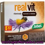 Santiveri Real Vit Jalea Real Vitaminada Aumenta Tu Vitalidad 30 Viales Envase 300 Cc