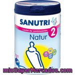 Sanutri Natur 2 Leche De Continuación Desde Los 6 Meses Caja 800 G