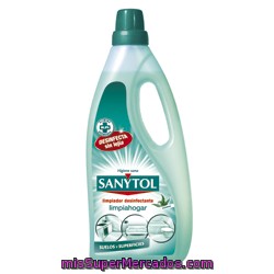 Sanytol Limpiador Desinfectante Sin Lejía Para Todo Tipo De Superficies Botella 1 L