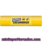 Saplex Bolsas De Basura Para Escombros 55x80 Rollo 5 Unidades