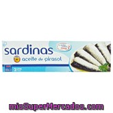 Sardina Aceite Girasol, Ubago, Lata Pack 2 X 113 G - 226 G Escurrido 160 G