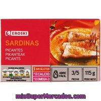 Sardina Picantes Eroski, Lata 115 G