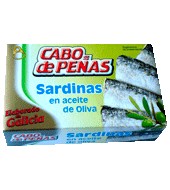 Sardinas En Aceite De Oliva Cabo De Peñas 84 Gramos