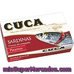 Sardinas En Aceite Picantes Cuca 120 G.