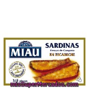 Sardinas En Escabeche Miau 82 G.