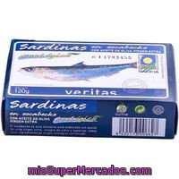 Sardinas En Escabeche Veritas, Lata 120 G