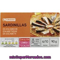 Sardinilla En Escabeche Eroski, Lata 90 G