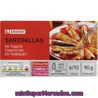 Sardinilla En Salsa De Tomate Eroski, Lata 90 G