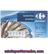 Sardinilla Picante En Aceite Vegetal Carrefour 60 G.