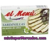 Sardinillas En Aceite De Oliva El Menú 65 Gramos