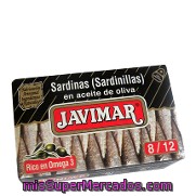 Sardinillas En Aceite De Oliva Javimar 120 G.