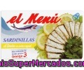 Sardinillas En Aceite Vegetal Al Limón El Menú Lata 65 Gramos Peso Escurrido