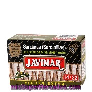 Sardinillas En Oliva Virgen 14/22 Javimar 88 G.