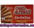 Sardinillas En Tomate Cabo De Peñas 56 Gramos