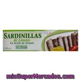 Sardinillas Limon Aceite Girasol, Hacendado, Lata Pack 2 - 180 G Escurrido 130 G