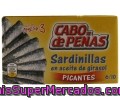 Sardinillas Picantes En Aceite De Girasol Cabo De Peñas 60 Gramos