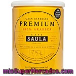 Saula Premium Café Natural Molido 100% Arábica Lata 250 G
