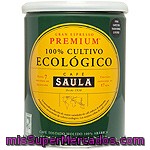 Saula Premium Café Tostado Molido 100% Arábica Ecológico Lata 250 G