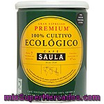 Saula Premium Café Tostado Molido 100% Arábica Ecológico Lata 250 G