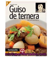 Sazonador Guiso De Ternera Carmencita 18 G.